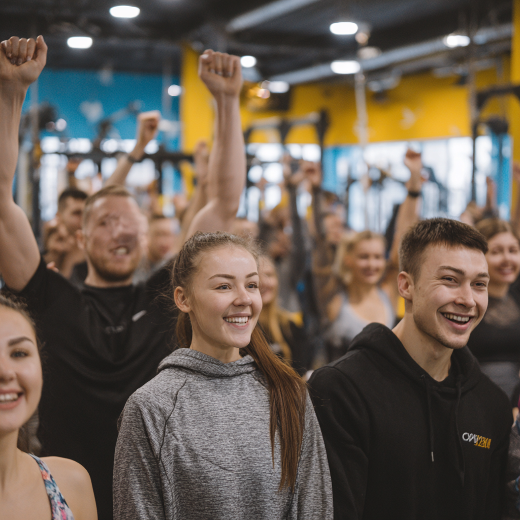 Сучасний фітнес-центр CoreBoost